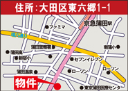 東六郷地図