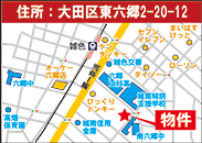 東六郷2丁目地図