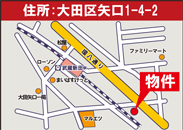 武蔵新田Ⅱ地図