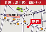 中延5丁目地図