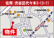 代々木3丁目地図